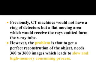 Back projection geometry in cbct