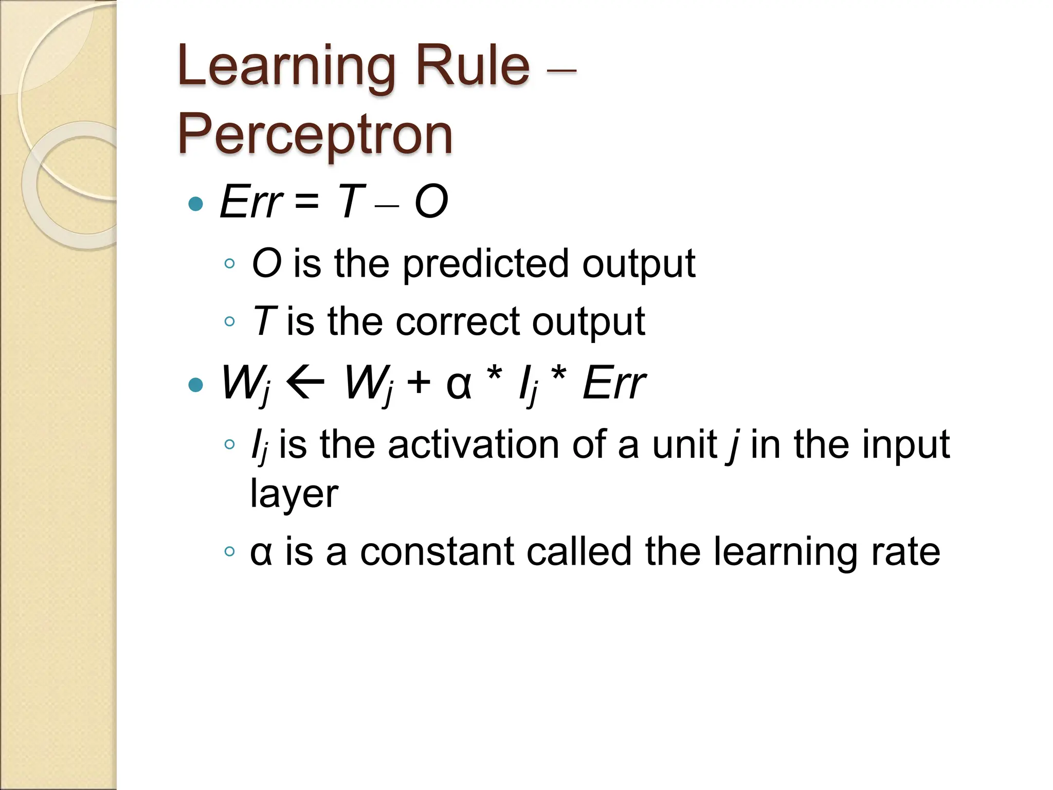 Backpropagation Algorithm forward and backward pass | PPT