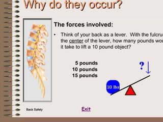 Back safety ppt | PDF