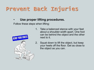 Back safety | PPTX