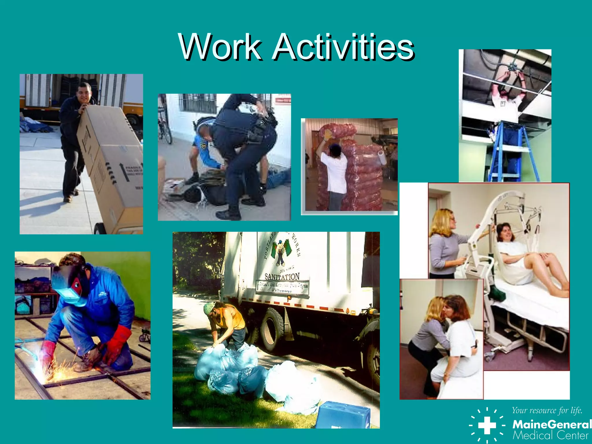 Work ActivitiesWork Activities
 