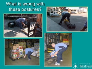 What is wrong withWhat is wrong with
these postures?these postures?
 