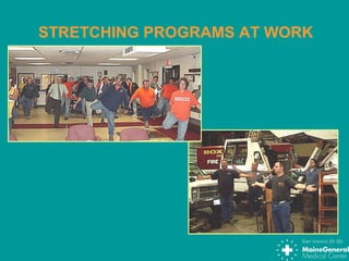 STRETCHING PROGRAMS AT WORK
 