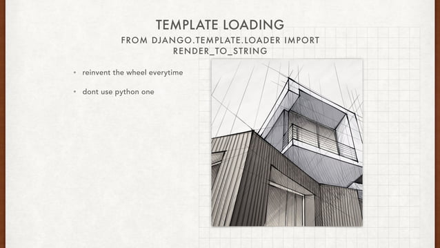Backslant or python templates engines design guidelines. | PPT
