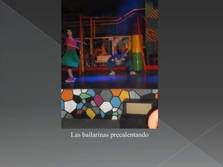 Las bailarinasprecalentando