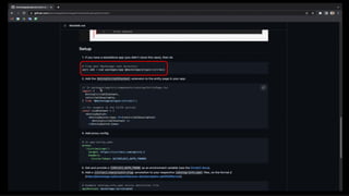 Demo
Adding an existing plugin
 