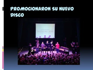 PROMOCIONARON SU NUEVO
DISCO