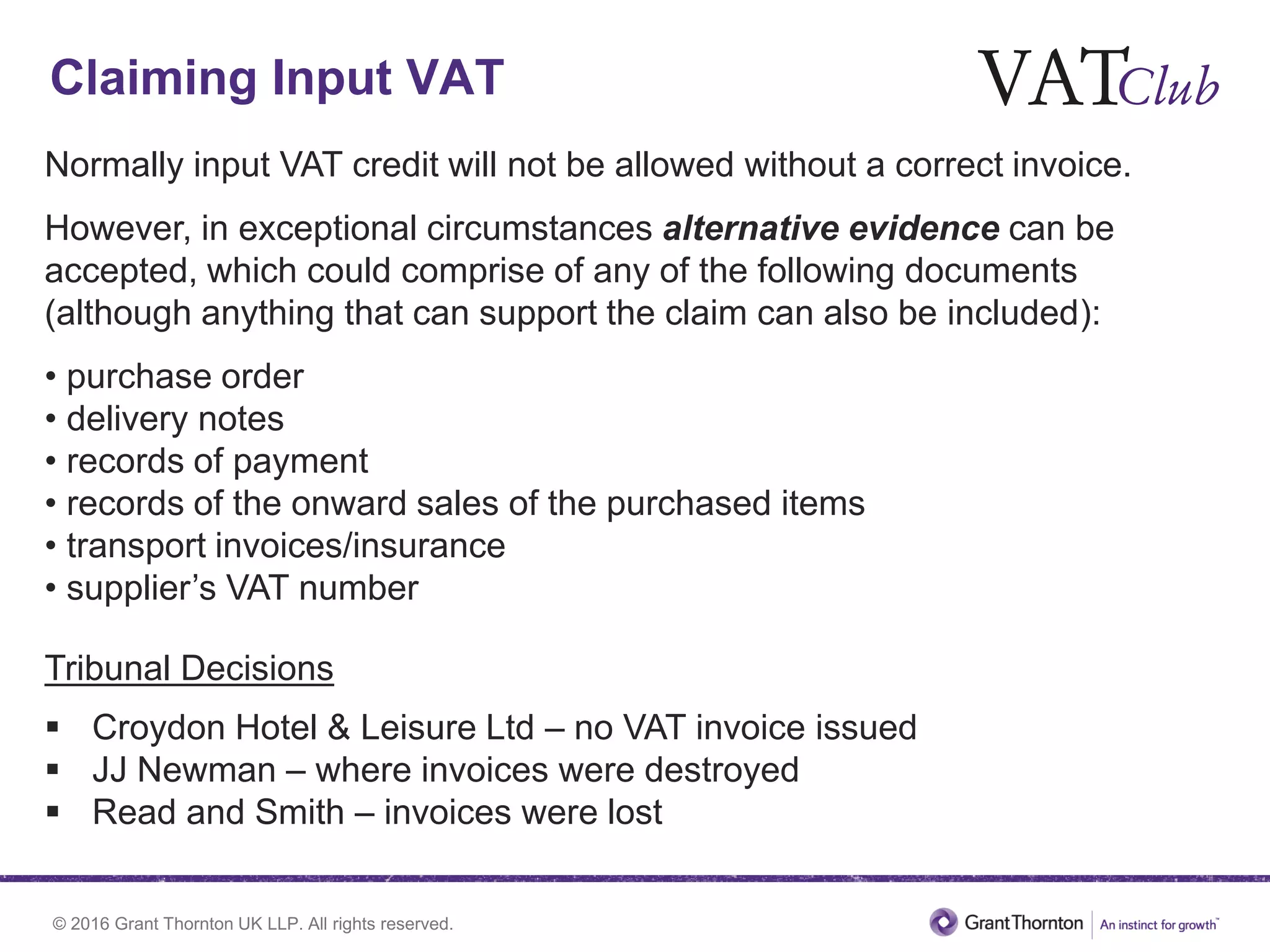 Back to Basics: VAT invoicing & the reverse charge | PDF