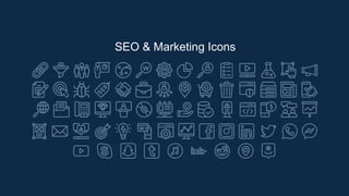 SEO & Marketing Icons
 