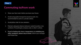 Remote + - Back to office safety protocol