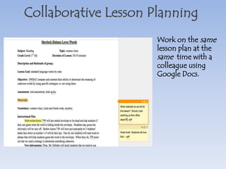 Google DocsWordProcessing, Spreadsheets,PresentationsGoogle Docs Video
