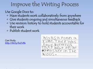  Shared Lesson Repository Store your lesson plans in your school's shared Doc list so that anyone at your school can find and access them.  Create a folder for your grade level to share resources. 