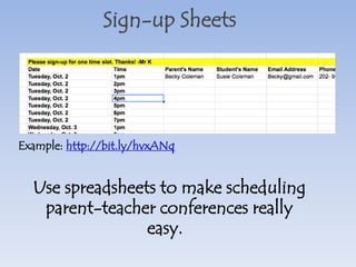 Publish student workCase Study:http://bit.ly/hrZVBk  Beginner Application  