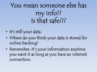  On someone else's server/drive