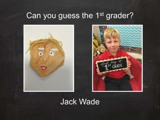 Can you guess the 1st grader?
Angelo Greco
 