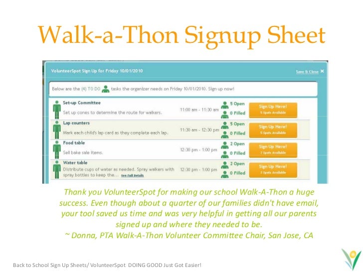 walk a thon sponsor sheets