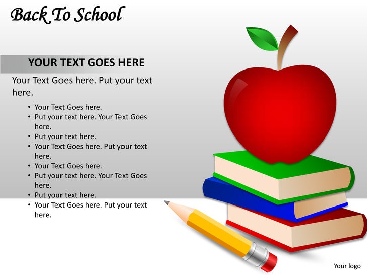 Back to school powerpoint presentation templates