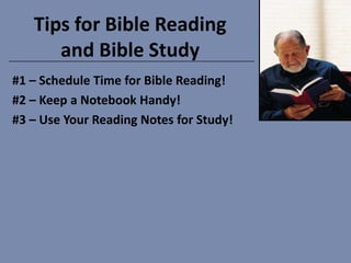 Back To The Basics Bible | PPTX