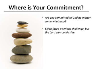 The “third year” seems to represent the period of the drought (Luke 4:25; James 5:17).A Little HistoryThe challenge took place on Mount Carmel (1 Kings 18:20).