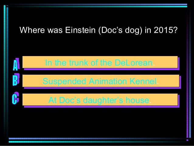 Back To The Future Ii Trivia Quiz Back To The Future Ii Trivia Quiz