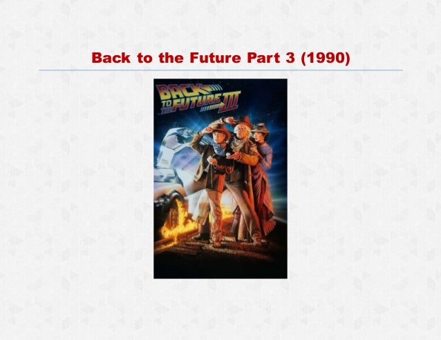Back To The Future Part 3