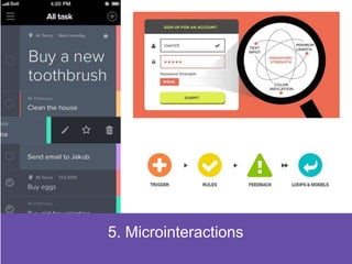 Principles5. Microinteractions
 