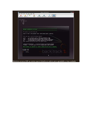 Mientras arranca KDE ya vemos que el diseño es sobrio pero agradable y muy cuidado:
 