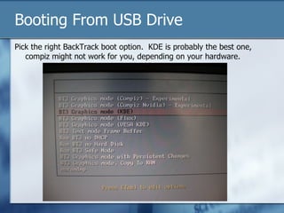 Backtrack 3 USB | PPT