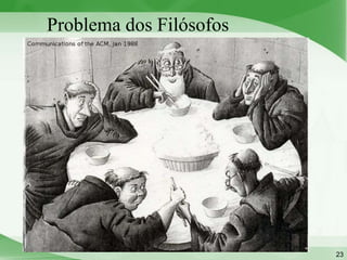 Problema dos Filósofos




                         23
 