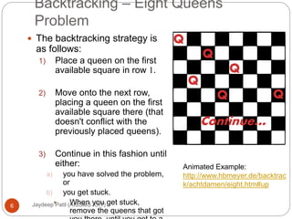 Backtracking | PPTX