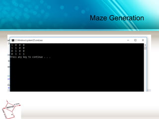 Maze Generation
 