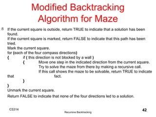 Backtracking.ppt Backtracking IN DESIGN ANALYSIS AND ALGORITHMS | PPT