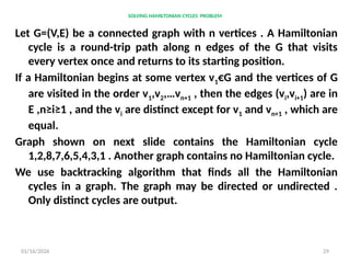 BACKTRACKING introduction, algorithm and methods | PPTX