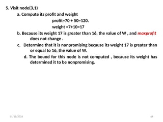BACKTRACKING introduction, algorithm and methods | PPTX
