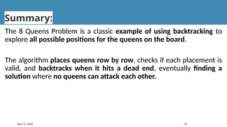 Backtracking_problem.pptx_ backtracking _DAA | PPTX