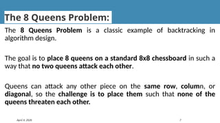 Backtracking_problem.pptx_ backtracking _DAA | PPTX