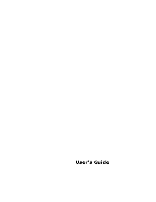 Note




       User’s Guide
 