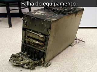 Falha do equipamento
 