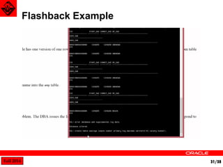 Fall 2014 31/38 
Flashback Example 
 
