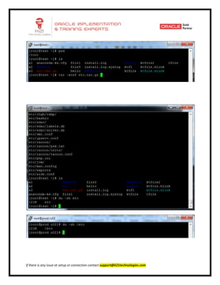 Backup and restore in linux | PDF