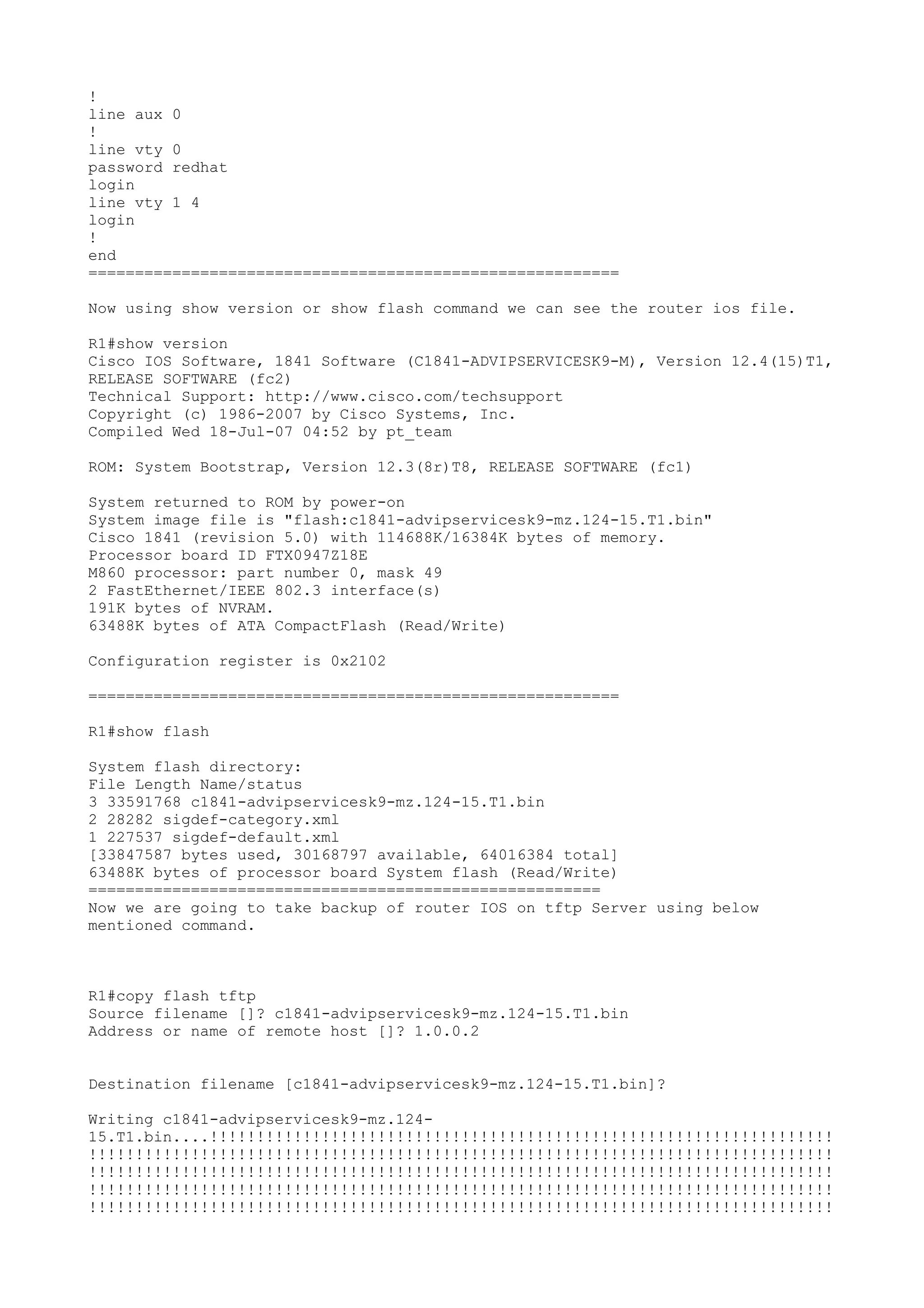 Backup And Restore Router Configuration Txt Operating Systems Backup And Restore Router Configuration Txt Operating Systems