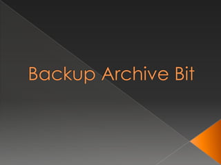 Backup Archive Bit 