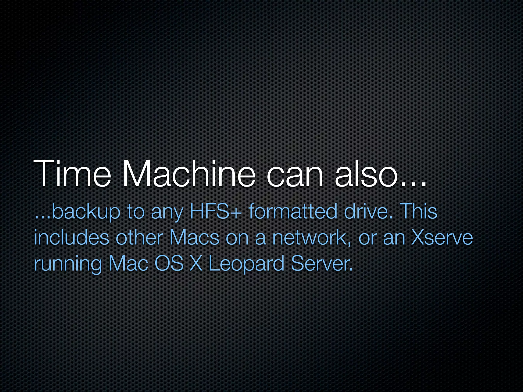 Backup & File Management