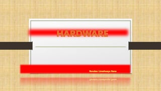 Hardware Clasificacion
