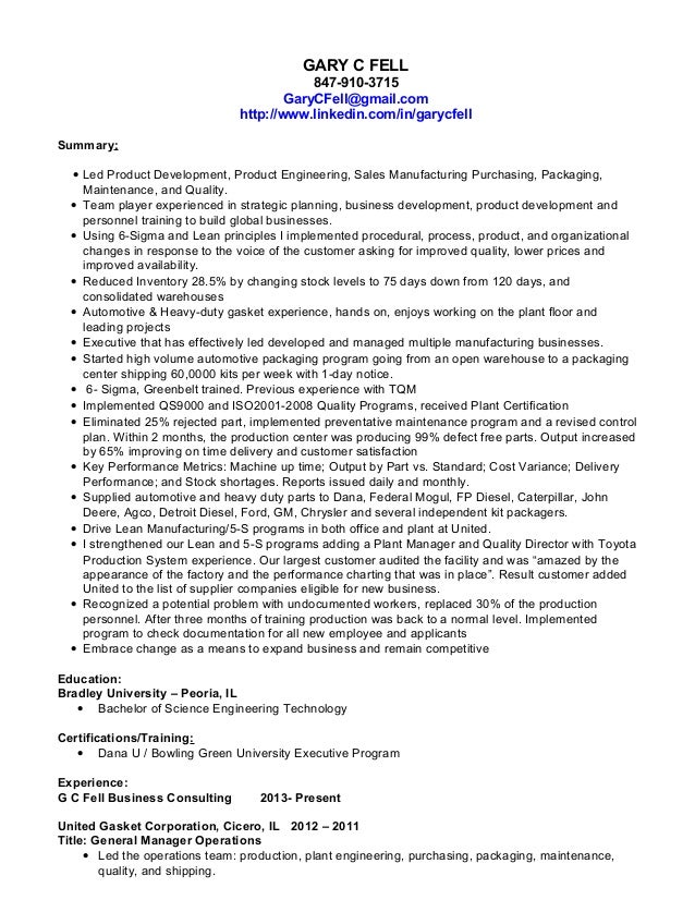 sample general resumes