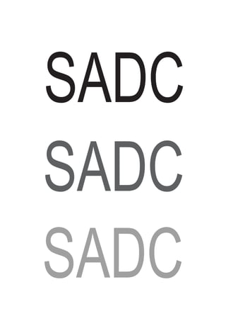 SADC
SADC
SADC
 