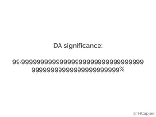 @THCapper
DA significance:
99.99999999999999999999999999999999
99999999999999999999999%
 