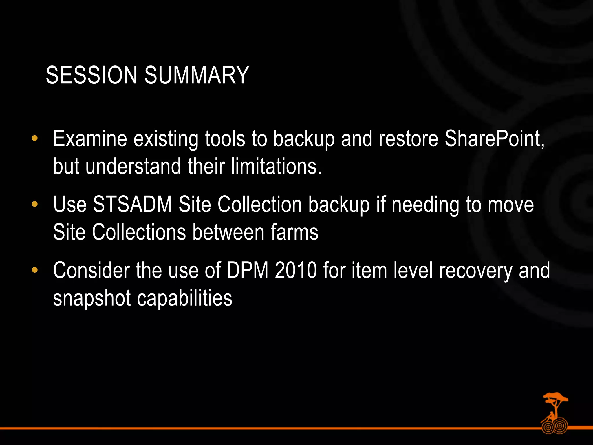 SharePoint (One front-end generally)