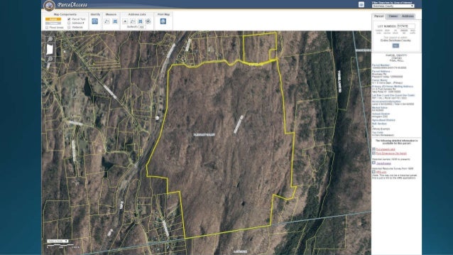 Training Introduction & Dutchess County ParcelAccess