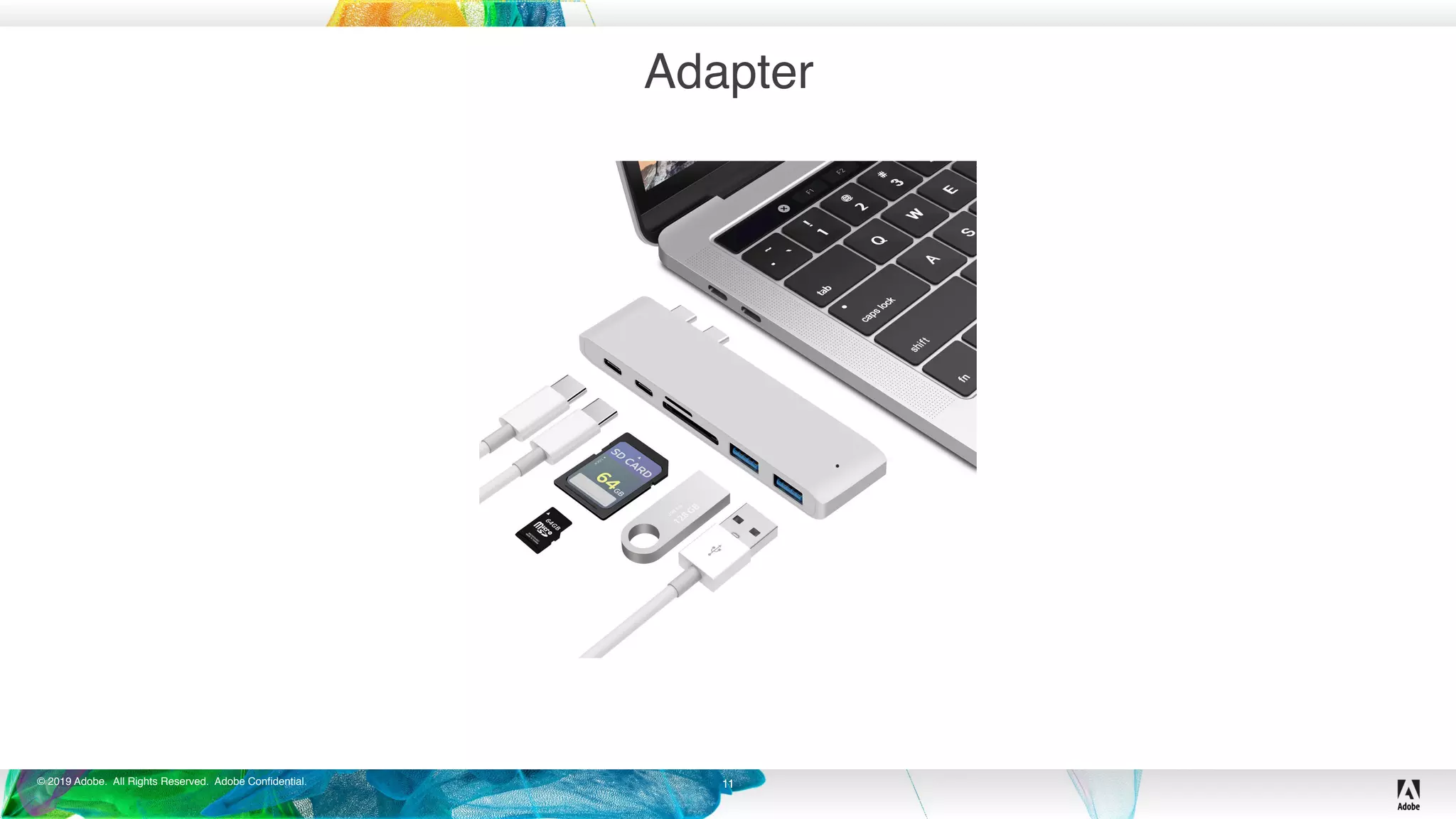 © 2019 Adobe. All Rights Reserved. Adobe Confidential.
Adapter
11
 